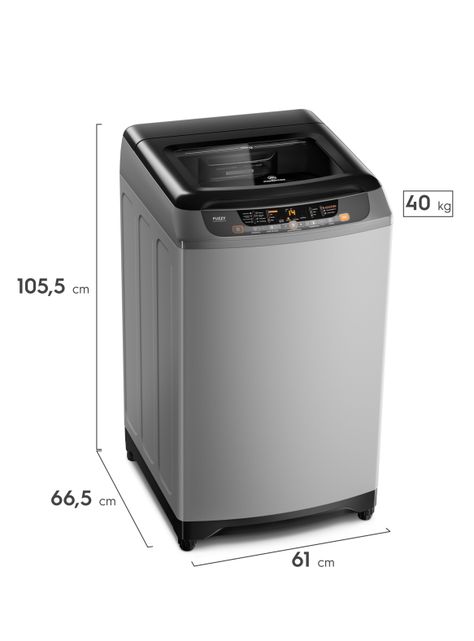 Lavadora Carga Superior 18 Kg 18 SZG Silver-1