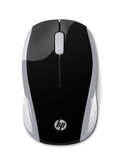 Mouse HP Inalámbrico 200 Gris-1
