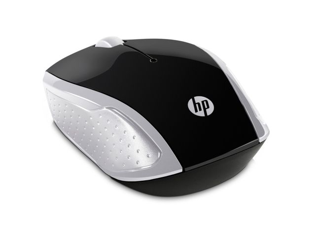 Mouse HP Inalámbrico 200 Gris-0