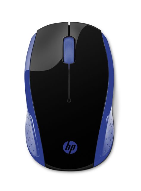 Mouse HP Inalámbrico 200 Azul-1