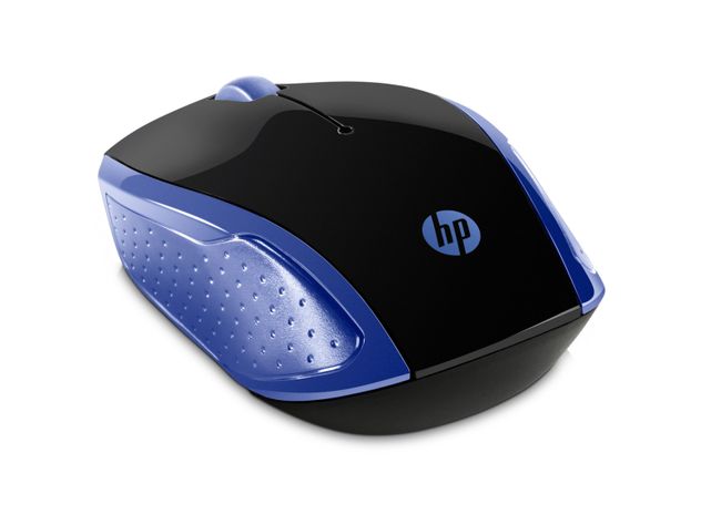 Mouse HP Inalámbrico 200 Azul-0