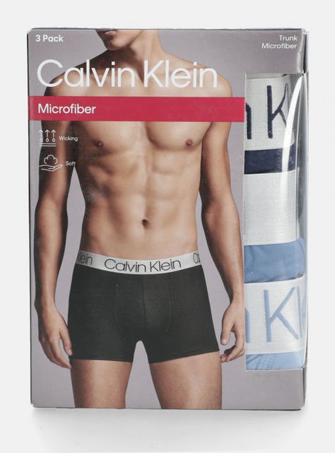 3 Pack Boxer Trunk Miscelaneo Poliéster-3