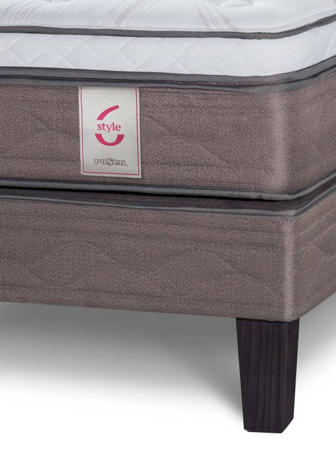 Cama Europea New Style 6 King + Set de Muebles Robin Tostado-5