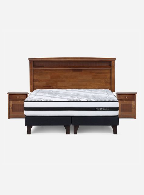 Cama Europea Driven King + Set de Muebles Veneto-1