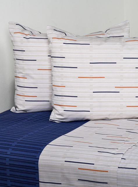 Sábanas Trazos King 144 Hilos Beige-0