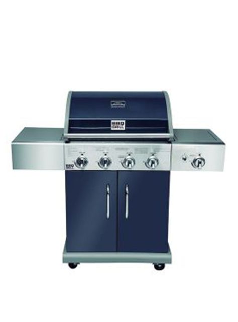 Parrilla a Gas Texas 4 Q + Quemador Lateral Infrarrojo-0