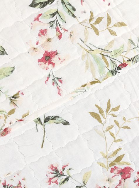 Quilt Sarah Miller 2 Plazas Floreado-1