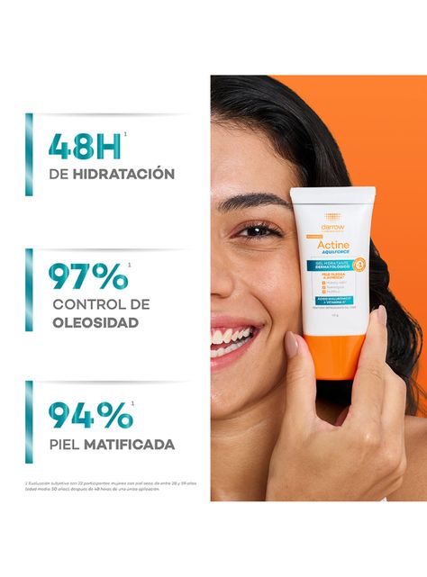 Actine AquaForce Gel Hidratante Dermatológico 40ml-3