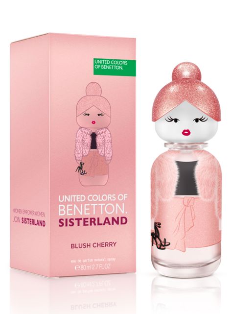 Perfume United Colors Sisterland Blush Cherry EDP Mujer 80 ml Benetton-1