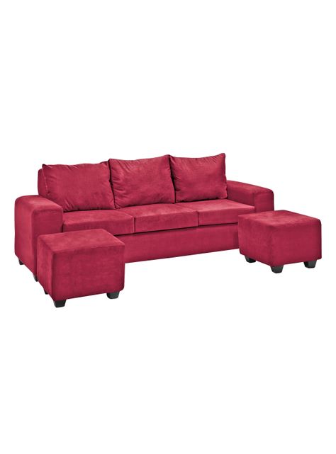 Living Kahlo Felpa 3 Cuerpos + 2 Pouf-2