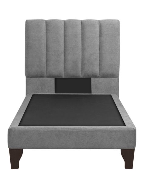 Respaldo + Base 1.5 Plazas Monza Gris-2