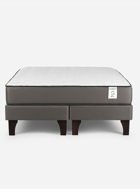 Cama Europea New Style 2 Plus 2 Plazas Base Dividida-1