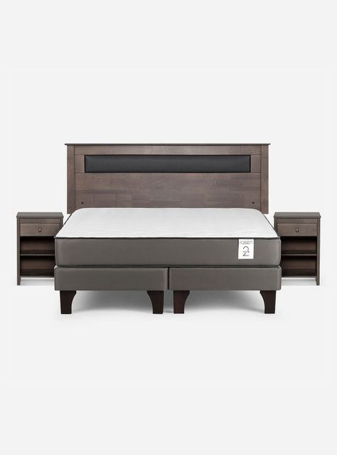 Cama Europea New Style 2 Plus King + Set Ferrara-1