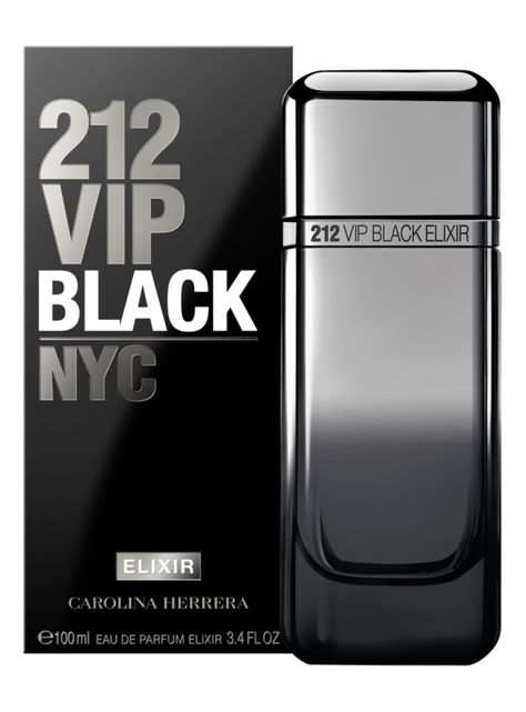 Perfume 212 VIP Black Elixir EDP Elixir Hombre 100 ml Carolina Herrera-1