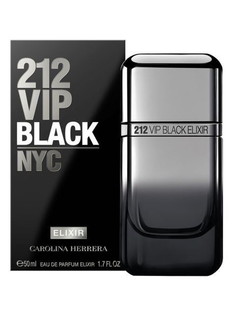 Perfume 212 VIP Black Elixir EDP Elixir Hombre 50 ml Carolina Herrera-1