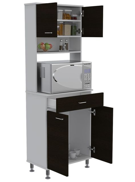 Mueble Cocina Kitchen 60 Negro TuHome-1