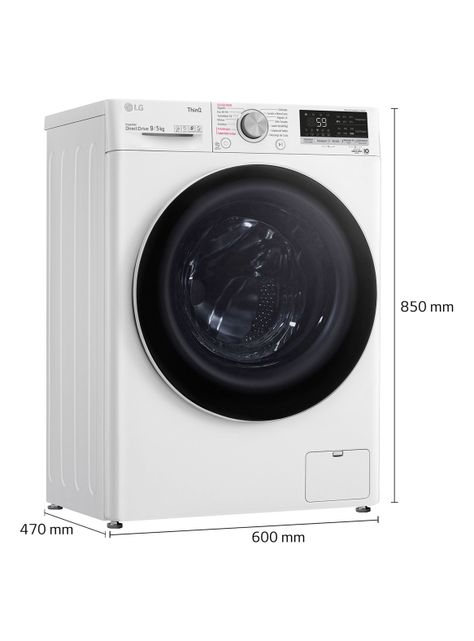 Lavadora-Secadora Frontal 9/5 Kg WD9WV4S6-1