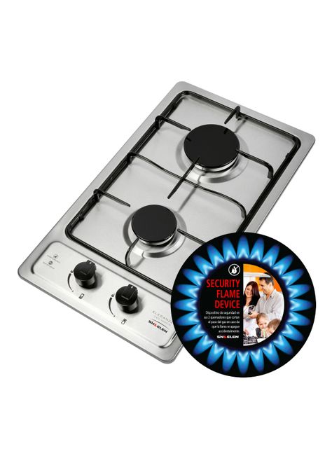 Encimera a Gas 2 Quemadores CEG-4250IN-3
