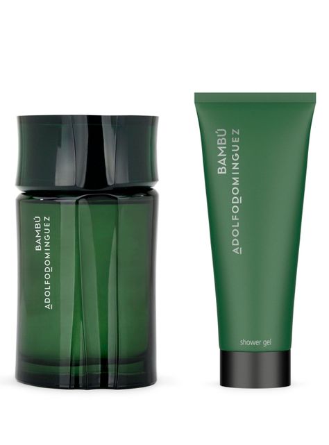 Set Perfume Bambú Man EDT 120 ml + Gel 75 ml-0