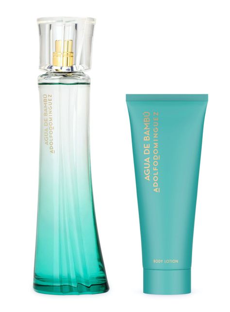 Set Perfume Agua Bambú Woman EDT 100ml + Body Lotion 75ml - Perfume Mujer-0