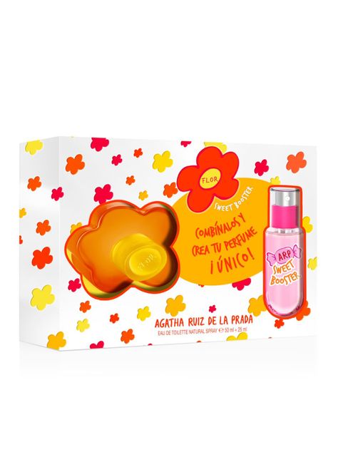 Set Perfume Flor EDT Mujer 50 ml + Booster 25 ml-0