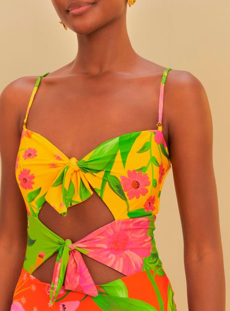 Traje de Baño Flores-2