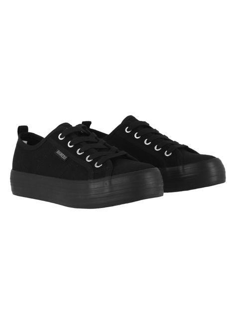 Zapatilla Urbana Logo  Canvas Mujer-1
