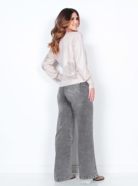 Sweater Sublimado Manga Larga Escote Redondo Strass-4