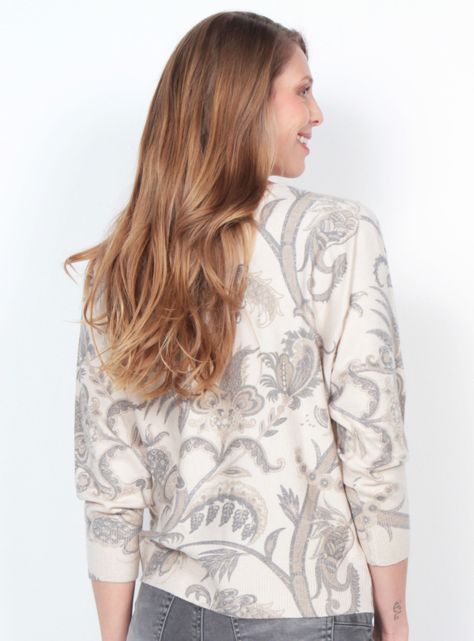 Sweater Manga Larga Sublimado Escote Redondo-1