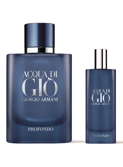 Set Perfumes Acqua Di Gio Profondo EDP Hombre 75 ml + 15 ml-0