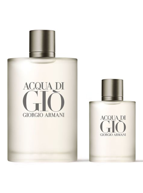 Set Perfume Acqua Di Gio EDT Hombre 200 ml + 30 ml-0