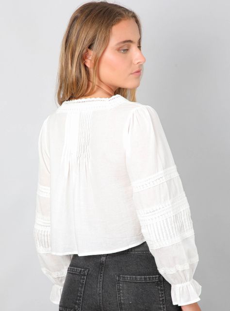 Blusa Cinta Pliegues-1