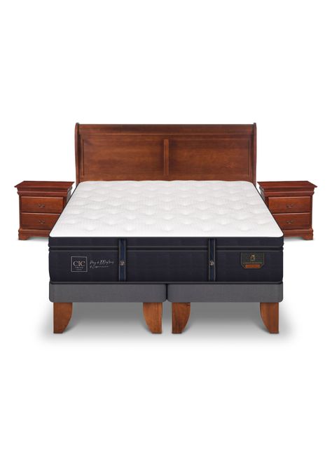 Cama Europea Grand Premium 2 Plazas Base Dividida Miro-2