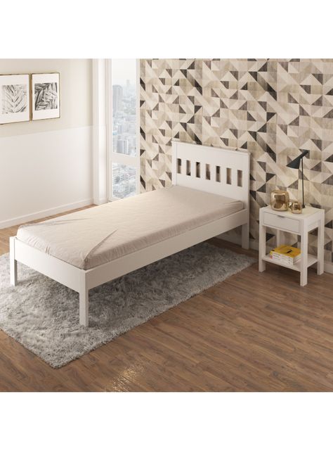 Cama Tradicional 1 Plaza MDP Diseño Vertical-3