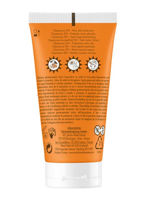 Bloqueador Avene Cleanance Spf 50+ 50 ml-1