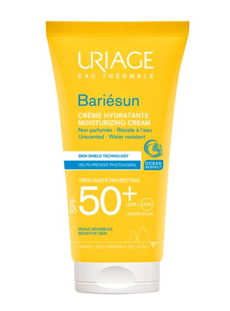Protector Solar Bariésun Crema Hidratante SPF50+ Sin Perfume 50ml Uriage-0