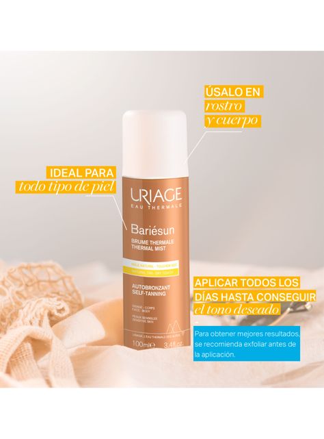Bariesun Bruma Termal Autobronceante 100ml Uriage-1