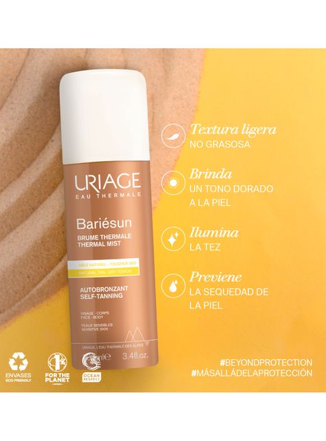 Bariesun Bruma Termal Autobronceante 100ml Uriage-2