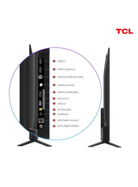 LED Smart TV 65" 4K UHD 65P635 Google TV Passion Line-2