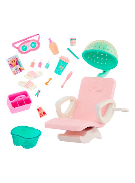 Glitter Girls Set Sillón de Peluquería Caramba-0
