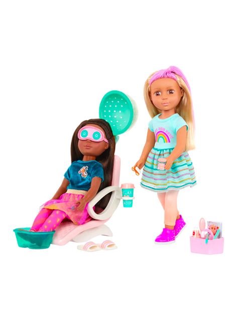Glitter Girls Set Sillón de Peluquería Caramba-2