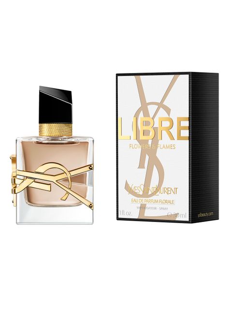 Perfume  Libre Flowers & Flames EDP Mujer 30ml Yves Saint Laurent-1