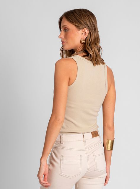 Polera Maru V Beige-1
