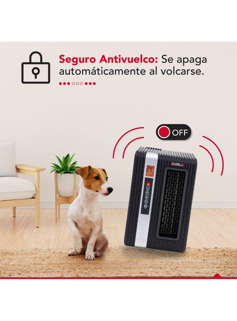 Estufa Infrarroja 2 en 1 Thor Mini 1500-3