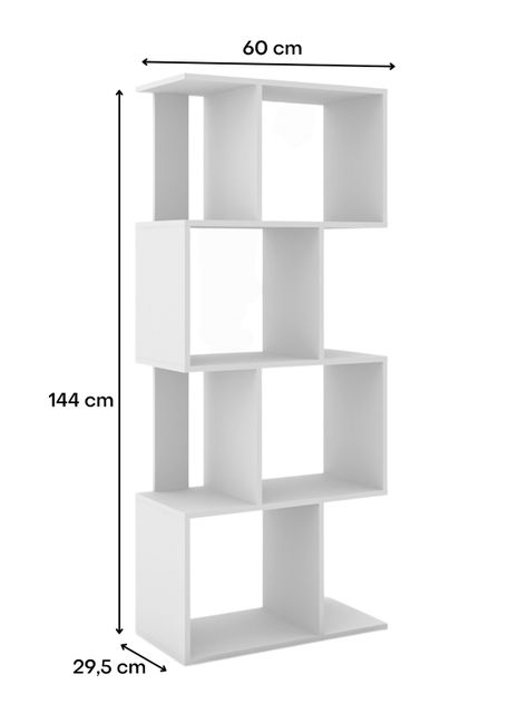 Estante Multifuncional Blanco Horizontal-Vertical-1