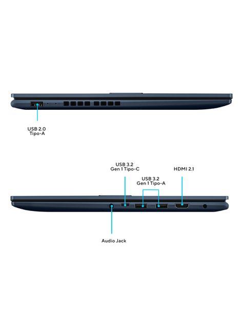 Notebook Vivobook 15 X1502 Intel Core i7 16GB RAM 512GB 15.6" FHD 60Hz Windows-8