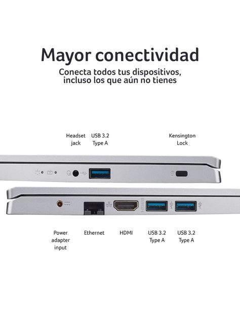 Notebook Aspire 3 A315-59-58YL-2 Intel Core i5 10 Núcleos Iris Xe Graphics 32GB RAM 512GB SSD 15.6" FHD-6