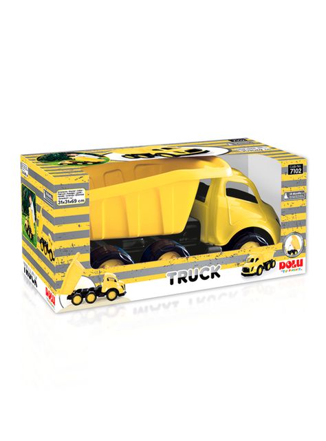 Camión Maxi Truck Amarillo-4