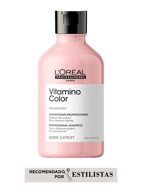 Set Cuidado del Color Cabello Teñido Vitamino Color Shampoo 300ml + Máscara 75ml + Aceite 10 en 1 Absolut Repair 30ml Serie Expert-1