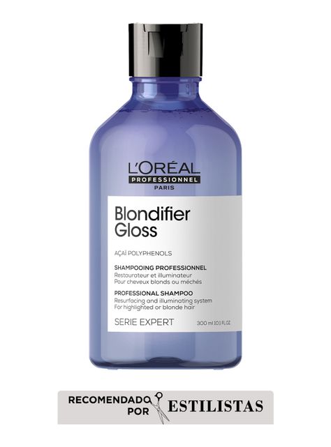 Set Cuidado del Color Cabello Rubio Blondifier Shampoo 300ml + Máscara Vitamino Color 75ml + Aceite 10 en 1 Absolut Repair 30ml Serie Expert-1